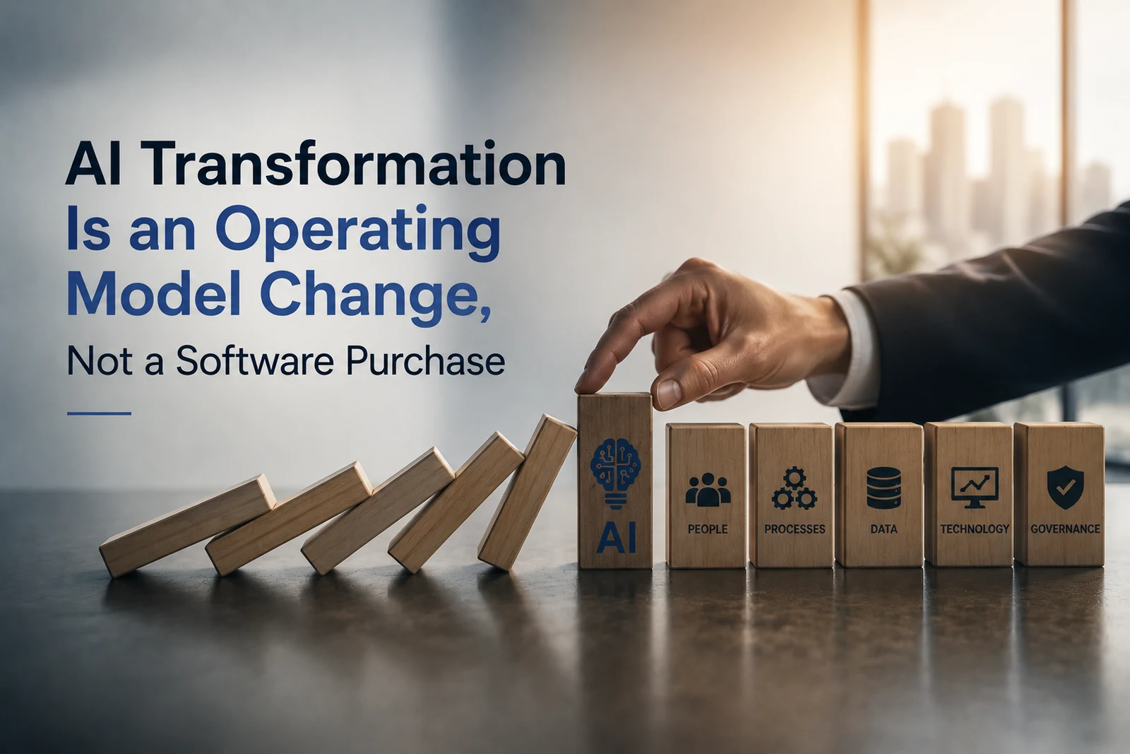 AI Transformation Is an Operating Model Change, not a Software Purchase